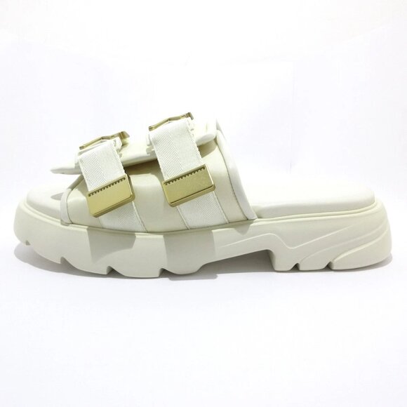 BOTTEGA VENETA FLASH Cream Gold Nylon Leather - Men's Sandals 910-081125 - Picture 1 of 10